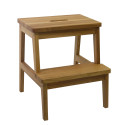 Stool MONDEO with step, oak