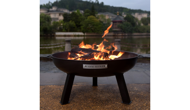 Fire pit WARM SEEKER D55xH35cm, black