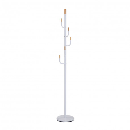 Põrandanagi GLADE D28xH174cm valge, teras, puit