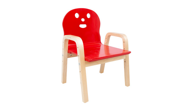 Kids chair HAPPY red