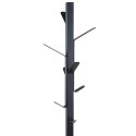 Coat rack VINSON 50x50xH181cm, black