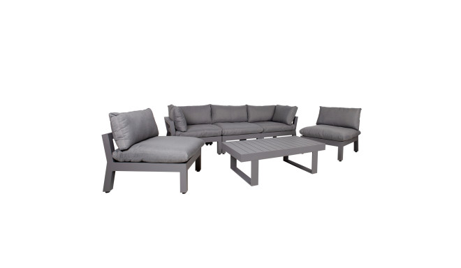 Garden furniture set FLUFFY table, sofa and 2 chairs