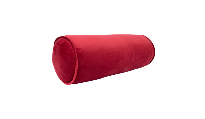 Pillow roll VELVET D18x50cm, burgundy