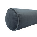 Pillow roll VELVET D18x50cm, grey