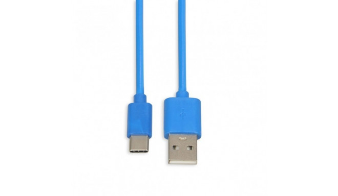 iBox IKUMTCB USB cable 1 m USB 2.0 USB A USB C Blue