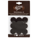 Mööblikaitse vilt D28mm x 9tk, must