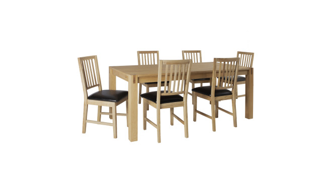 Dining set CHICAGO NEW table and 6 chairs