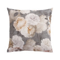 Pillow HOLLY 45x45cm, grey flowers