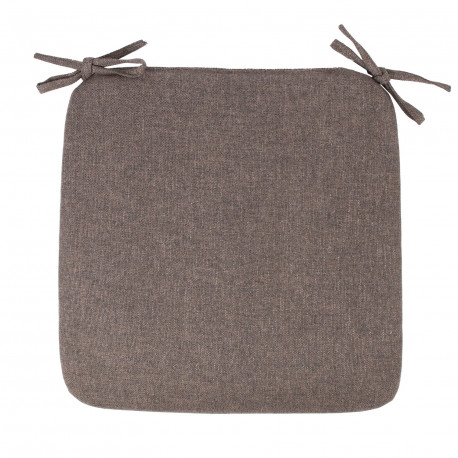 Chair pad SIMPLE BROWN 39x39xH2,5cm