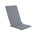 Покрытие для стула со спинкой SIMPLE GREY 48x115x3cm, серый, 100%полиэстер, ткань 757