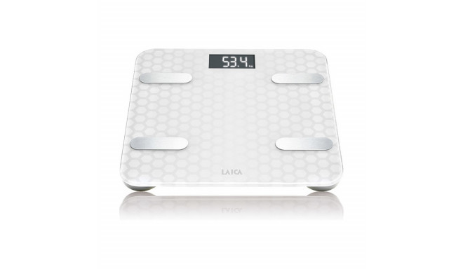 Digital Bathroom Scales LAICA PS7011 White Glass 180 kg