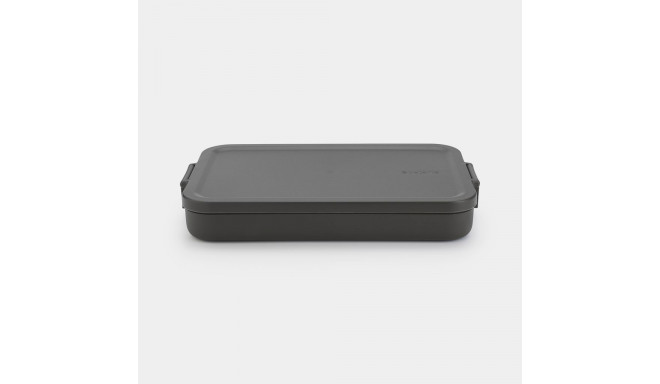 Toidukarp Make & Take, plastist, Flat - tume hall
