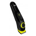 Braun Beard Trimmer BT3221 Men Beard Trimmer & Hair Clipper, 20 Length Settings, Black/Volt Green