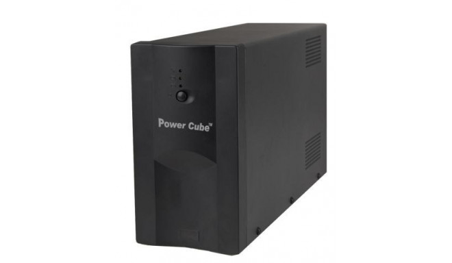 Gembird UPS-PC-1202AP line-interactive katkematu toiteallikas (UPS) 1.2 kVA 720 W 4 AC pistikupesa