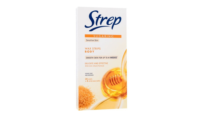 Strep Sugaring Wax Strips Body Delicate And Effective (20ml)