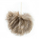 Cat rod Gloria Gaudí Pompom Wood Leather Natural leather (6 cm)