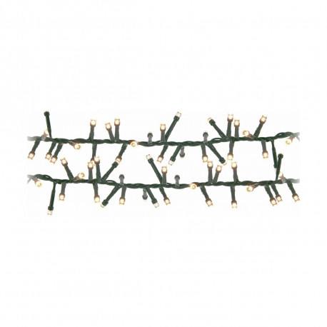 LED-tulede Pärg Soe valgus Soe Valge 17 m Roheline