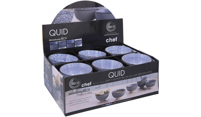 Kauss Quid Chef Keraamiline Mitmevärviline (11 cm) (Pack 24x)