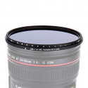JJC filter neutraalhall F NDV62 Variable ND Filter (ND2 400)