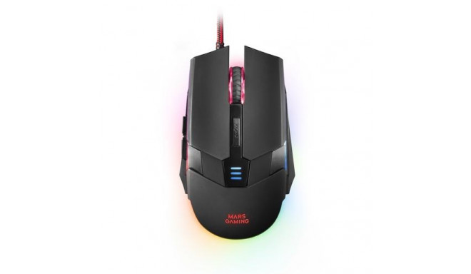 Mars Gaming MM116 mouse Ambidextrous USB Type-A Optical 3200 DPI
