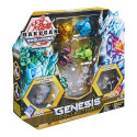 Bakugan Evolutions, Genesis Collection Pack, 2 Light Up Action Figures, 4 Exclusive , 2 Nanogan, 8 C