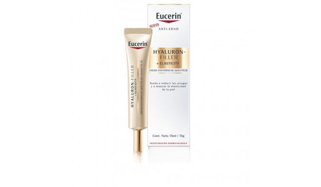 EUCERIN HYALURON FILLER + elasticity contorno de ojos 15 ml