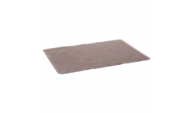 Baking Mat Secret de Gourmet Oven Grey Silicone 38 x 28 cm