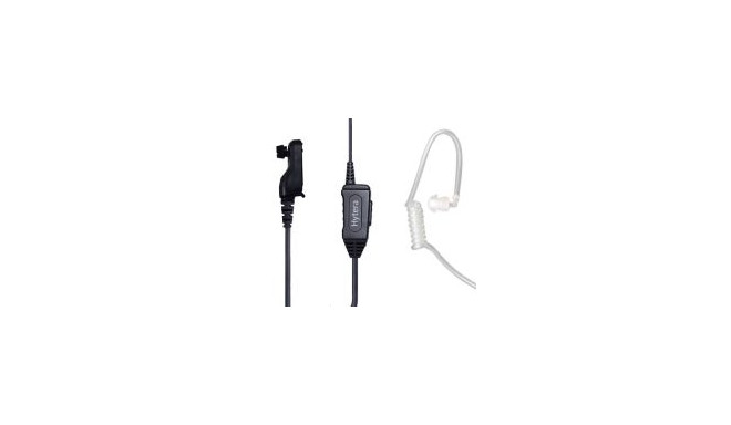 EAN30-P Earpiece with in-line MIC PTT & Transparent Acoustic Tube with chip for original Hytera veri