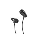 HOCO earphones Drumbeat universal with mic M34 black