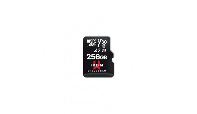 GoodRam memory card IRDM 128GB microSD UHS-I U3 A2 V30 with adapter