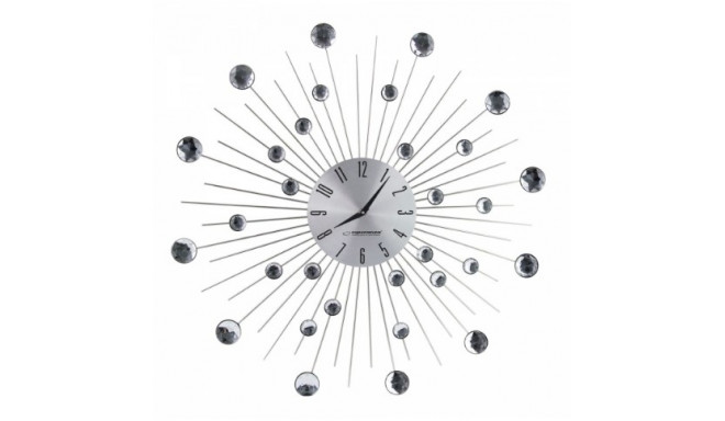 Esperanza EHC002 wall clock Mechanical wall clock Round Stainless steel