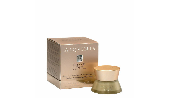 Anti-ageing Cream for the Eye and Lip Contour Eternal Youth Alqvimia (15 ml)