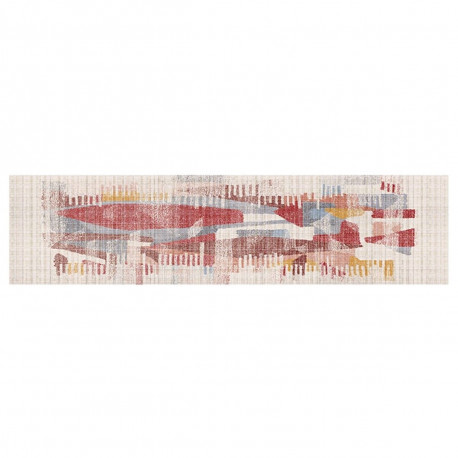 Vaip DKD Home Decor Vanutatud viimistlus Polüester Mitmevärviline (60 x 240 x 0,7 cm)