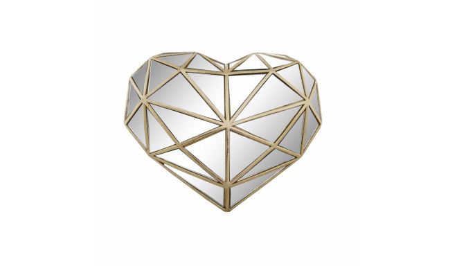 Decorative Figure DKD Home Decor 26 x 5 x 21 cm Heart Golden