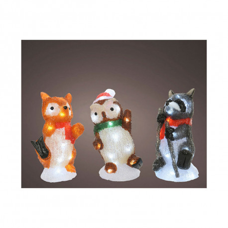 Lighting decoration Lumineo Acrylic Christmas animals