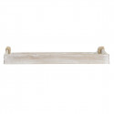Набор подносов DKD Home Decor Разноцветный Деревянный MDF (2 Предметы) (40 x 30 x 6 cm) (2 штук)
