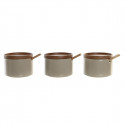 Sugar Bowl DKD Home Decor Rubber wood 7 Pieces (29 x 10 x 7 cm)