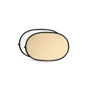 Godox Soft Gold & Wit Reflector Disc   80 x 120cm