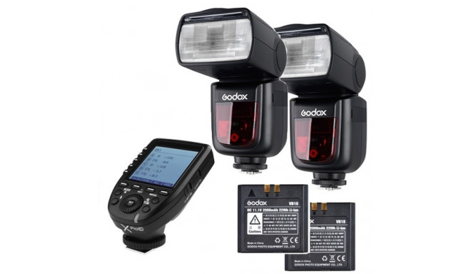 Godox Speedlite V860II Olympus/Panasonic Duo X PRO Trigger Kit