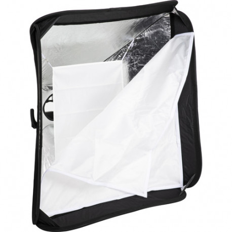Godox S2 type Bracket Bowens + Softbox 80x80cm + Grid