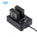 JJC Panasonic DCH BLG10 USB Dual Battery Charger (DMW BLG10/DMW BLE9, Leica BP DC15)
