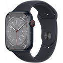 Apple Watch 8 GPS + Cellular 45mm Sport Band, midnight (MNK43EL/A)