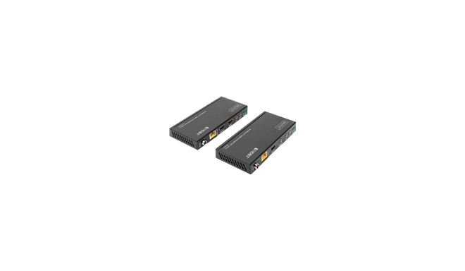 DIGITUS HDBaseT HDMI laiendikomplekt 150m 4K/60Hz 18 Gbps YUV 4:4:4 HDR