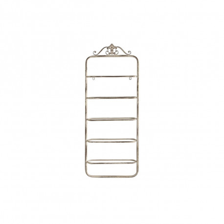 Pudelialus DKD Home Decor Metall Valge (39 x 9,5 x 102,5 cm)