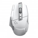 Logitech G502 X LIGHTSPEED, valge - Juhtmevaba hiir