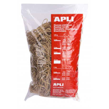 Rahakumm 80x2mm, 1kg, naturaalne, Apli