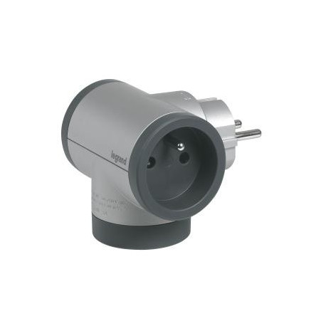 Rozg obrot 2xP+Z +USB AC-ALU