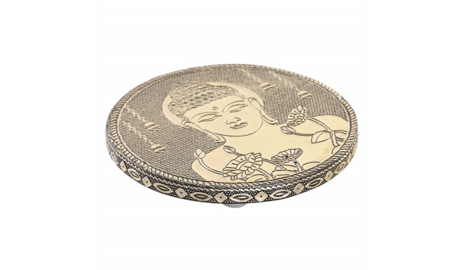 Statīvs DKD Home Decor Ø 10 cm Koks Alumīnijs Buda Arābija
