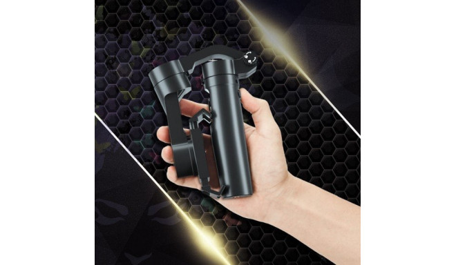 Mocco Handheld 3-Axis Gimbal Stabilizer F3 with Tripod for Smartphones - 4-6.5"