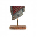 Dekoratīvās figūriņas DKD Home Decor Buda Dzelzs Mango koks Austrumniecisks (18 x 9 x 47 cm) (2 gb.)
